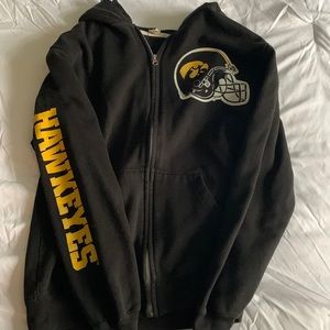 Iowa Hawkeyes Zipup Hoodie